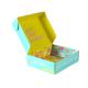 Recyclable Glossy Shipping Paper Box For Tailored Dress Colorful Luxury Express Mailer