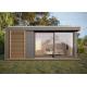 Australian/NZ Standard Prefab Light Steel Garden/Yard Studio Granny Flat House Holiday Chalet With Wooden Cladding