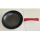 Forged Nonstick Aluminum Frying Pan , Red Paint 20 / 24 / 28 / 30 Cm