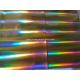 PET holographic metallized film for packaging
