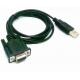 USB 2.0 A male to RS232/DB9/DE9 female connecting programing cable