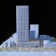 1/500 Scale Physical Model of Shenzhen Technology Innovation Center iPad Control Option