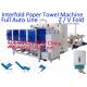 Full Automatic Paper Towel Machine With Auto Transfer To Hand Towel Log Saw