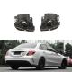 Black Car Rear Bumper Tail Pipe Muffler Exhaust Pipe For Benz Other Car Fitment Year