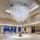 Hotel Lobby Crystal Chandelier Lamps