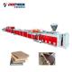 Sawdust Board Wood Plastic Composite Production Line PVC UPVC Hollow Door