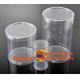 Round Plastic Tube,Clear Plastic Round Pet Tubes,Soft Food Grade PET Round Tube Box Microwave/Dishwasher/Freezer Safe