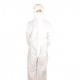 White 30-70gsm Painters Disposable Protective Coveralls Work Suits