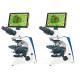 Biological Digital LCD Screen Microscope 1600X With Android OS System