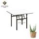 Home Furniture MDF Board Foldable Hotel Banquet Table OEM ODM