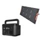 110V-220V Portable Solar Charging Station , ABS Outdoor Camping Power Supply