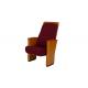 BS5852 Auditorium Church Seating With Plywood Outer Back Theater Hall Arm Chair