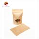 1kg Capacity Kraft Paper Bag Custom Printed Food Packaging