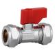 15 Mm Chrome Plated Ball Valves Brass Mini