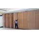 Decorative Material Movable Sliding Partition Walls For Meeting Room Top Hanging System