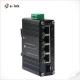 Mini Industrial PoE Ethernet Switch With 4-RJ45+1-SFP Gigabit Port
