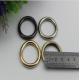 Factory manufacturing light gold 25 mm metal o ring iron buckle for bag