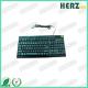 Black Color Permanent Anti Static Keyboard , ESD Keyboard For Clean Room / Lab