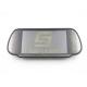High Resolution Car Rearview Mirror Monitors 7 Inch With PAL / NTSC System