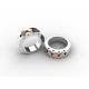 Tagor Jewelry New Top Quality Trendy Classic 316L Stainless Steel Ring ADR18