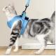 Soft Reflective Adjustable Small Cat Harness And Lead For Walking Escape Proof Cat