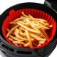 BPA Free Food Grade OEM ODM Air Fryer Silicone Basket Safe In Dishwasher