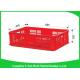 Economic Plastic Stacking Crates , Recyclable Industrial Plastic Crates Space
