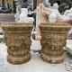 Marble Planter Urns Large Floor Vases home decor Natural Stone Garden Flowerpot Large Antique