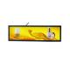 28.6 Inch Ultra Wide Stretched Bar LCD Advertising Player For Retail Shop Shelf