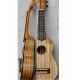 21"  professional Ukulele zebrawood solidwood four string guitar high quality AGUL14