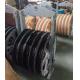 Large Diameter Wheels Cable Pulley Block Transmission Conductor Triple Aluminum Sheaves