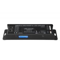 Constant Current 700mA LED RGB DMX Controller , RJ45 Socket DMX512 LED Controller