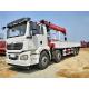 375hp Crane Cargo Truck Truck SHCMAN H3000 8x4 Eurov Mobile Crane Truck
