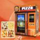 Food Pre Made Pizza Vending Machines Cooking Fully Automatic Smart