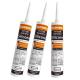 Acetic Construction Glass Sealant RTV Glue Weather Resistance Silicone Adhesive
