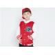 Comfortable Kids Boys Clothes Children'S Baseball Jackets Patched EMB Contrast Rib Cuffs