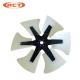 Negative Direction 600-633-7850 Excavator Plastic Fan Blade For WA470-3