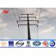 10.5m - 5KN Steel Tubular Pole Cross Arm For Electrical Transmission Line