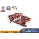 Triangular Acrylic All In All In Casino Texas Hold'Em Game Table Positioning Card