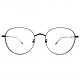 FM2574 Acetate Optical Metal Frame Full Rim Round Customized With Temple