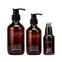 OEM Pump Amber Cosmetic Bottles / PET Empty Foundation Bottle 300ml 500ml
