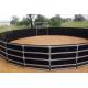 Portable Horse Stall Panels  Heavy Duty 6 Oval Rail - Cattle Yards Horse Panels Round