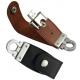 Custom 4GB, 8GB Bootable Leather Usb Sticks Memory Flash Drives with Keychain for Gift