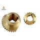 High Strength Copper Worm Gear Anti Wearing In Metallurgical Industry