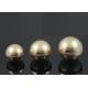 Shape Spherical Silver Border Plastic Jars With Lids With Gold