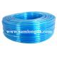 TPU air hose for pneumatic robot, clear blue color, 95A hardness