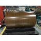 0.15 - 1.5mm Thickness Cold Drawn Prepainted Steel Coil Ral 4013 / PPGI Steel Sheet