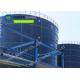Glass Lined Steel Waste Water Storage Tanks Liquid Impermeable ISO9001 2008