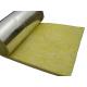 Yellow Glass Wool Thermal Insulation Blanket With Aluminum Foil Face