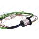 0 - 100rpm Gigabit Ethernet Signal Slip Ring Compatible With Electrical Collector